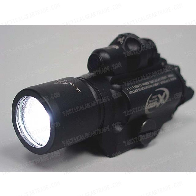 X400 Type CREE LED Flashlight Weaponlight & Red Laser