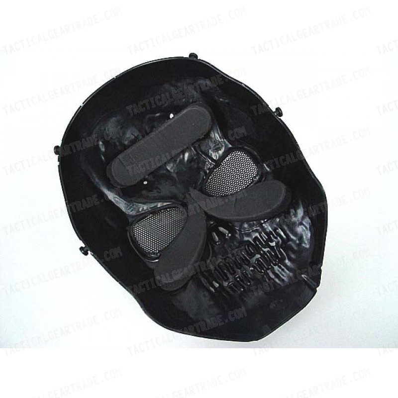 Army of Two Skull Full Face Airsoft Protector Mask Black