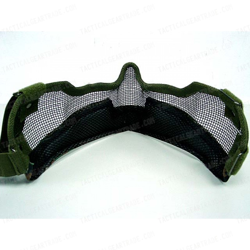 Stalker Type Half Face Metal Mesh Mask Ver. 2 Digital Woodland