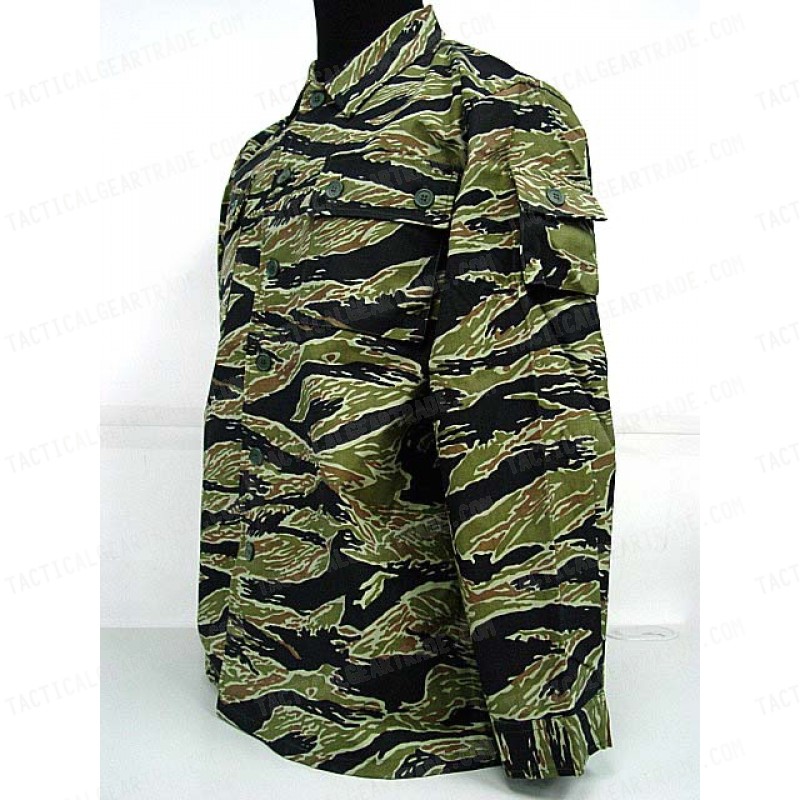 US Army Vietnam War Tiger Stripe Camo BDU Uniform Shirt Pants