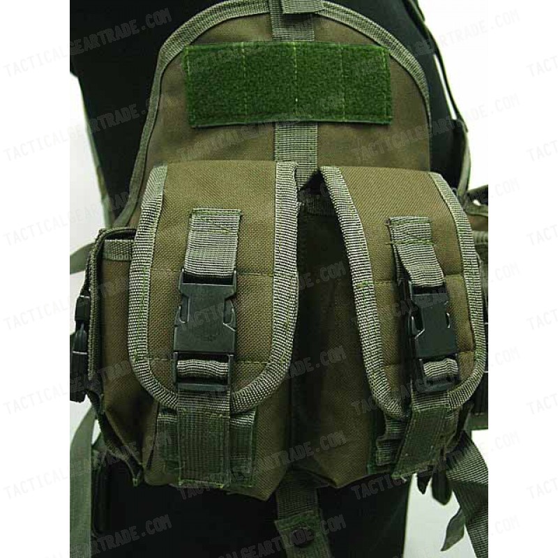 US Navy Seal CQB LBV Modular Assault Vest OD