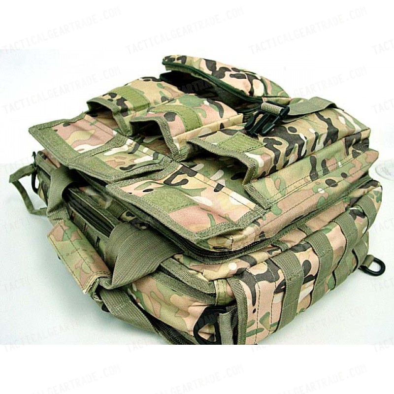 Airsoft Tactical Shoulder Bag Pistol Case Multi Camo