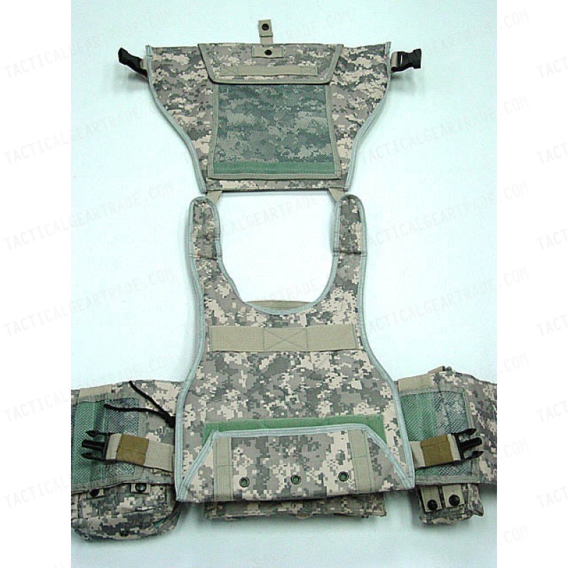 USMC MOD Molle Assault Plate Carrier Vest Digital ACU Camo