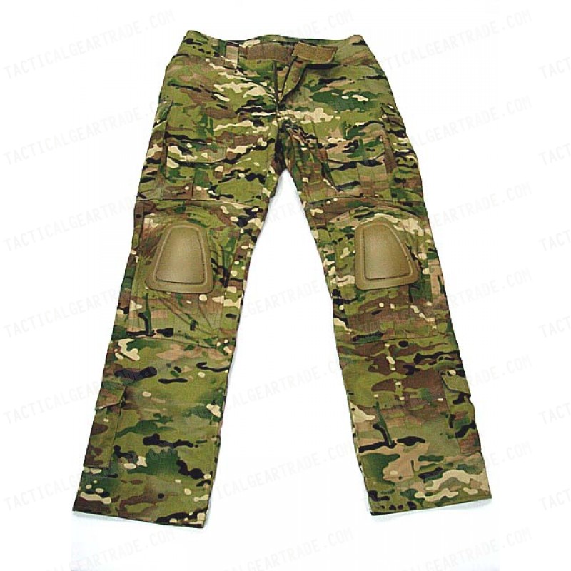 CP Gen 2 Style Tactical Combat Pants with Knee Pads Multi Camo