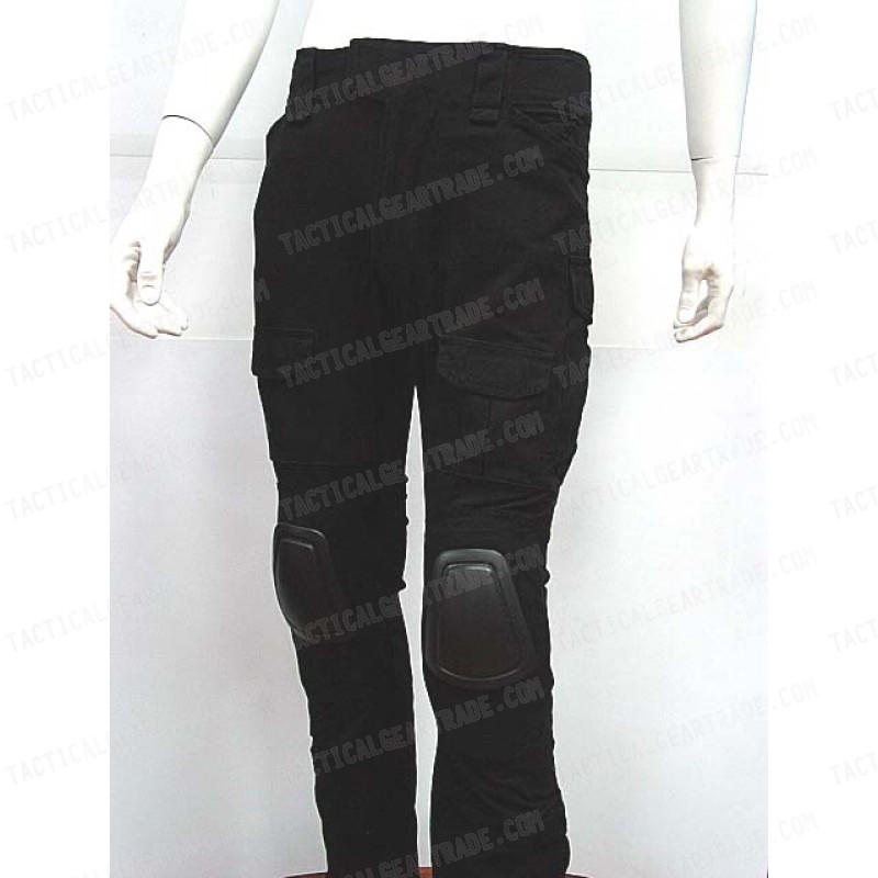 Gen 2 Style Tactical Combat Pants with Knee Pads Black