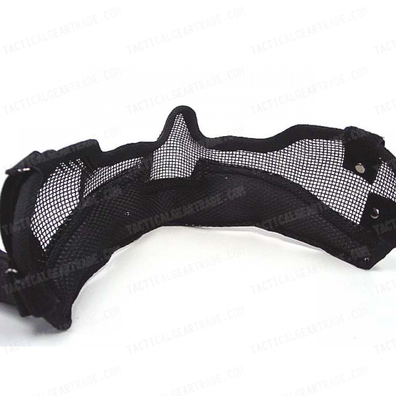 Black Bear Airsoft Stalker BAT Style Raider Mesh Mask Black