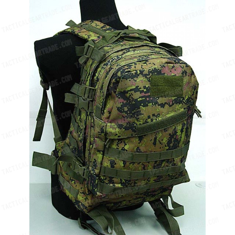 3-Day Molle Assault Backpack CADPAT Digital Woodland Camo