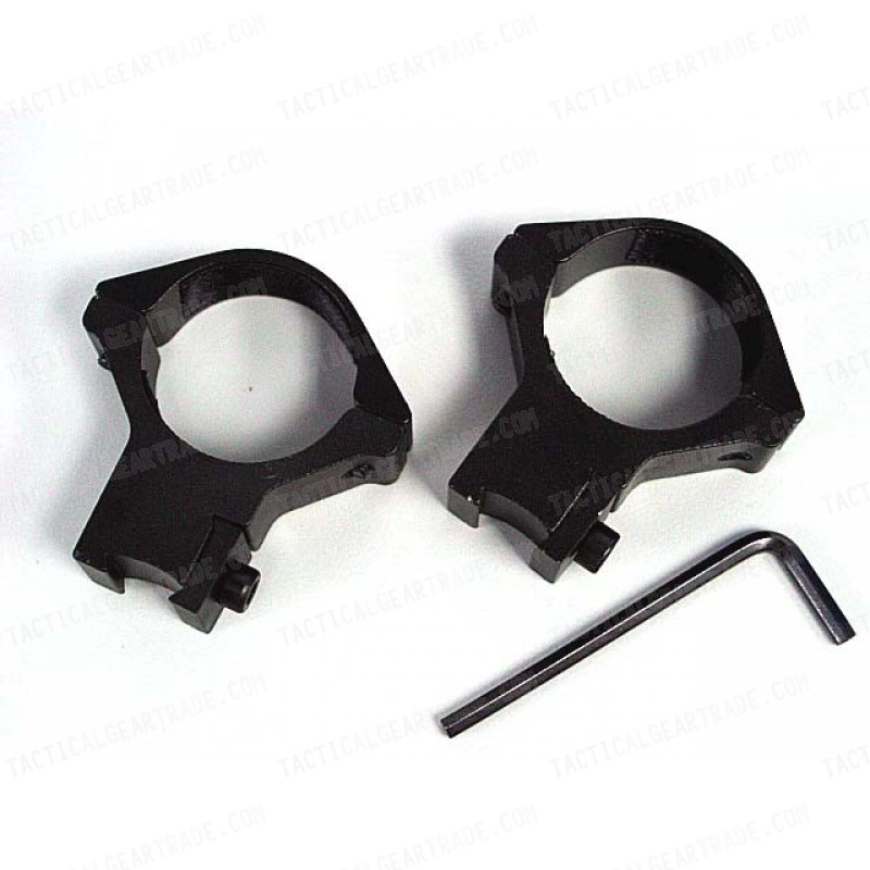 30mm Low Scope/Flashlight Metal Ring Mount for 11mm Rail