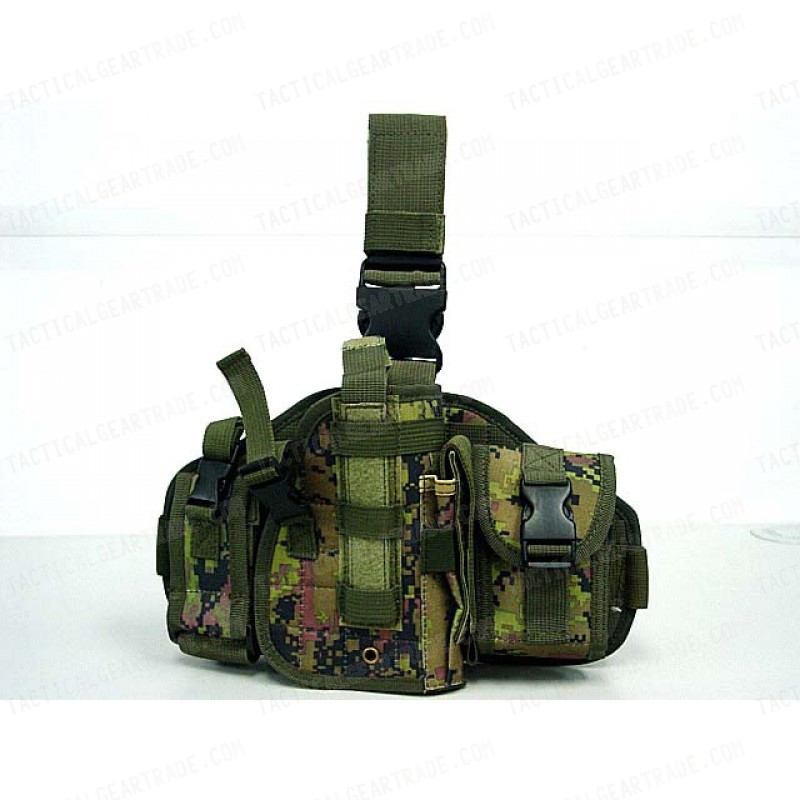 Component Molle Drop Leg Pistol Holster CADPAT Digital Camo