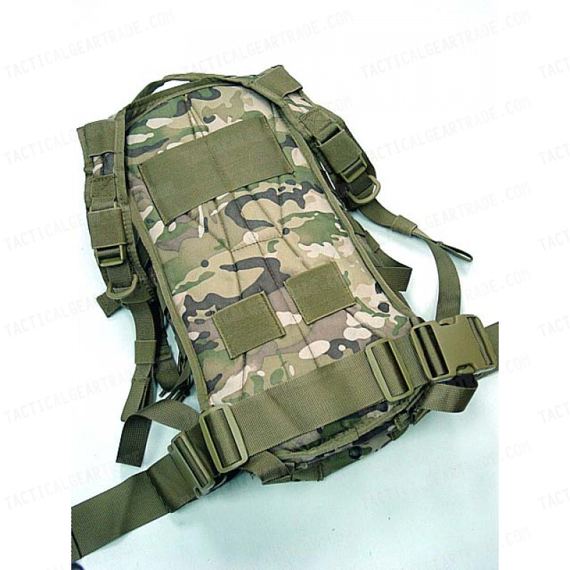 Tactical Utility Molle 3L Hydration Water Backpack Multi Camo