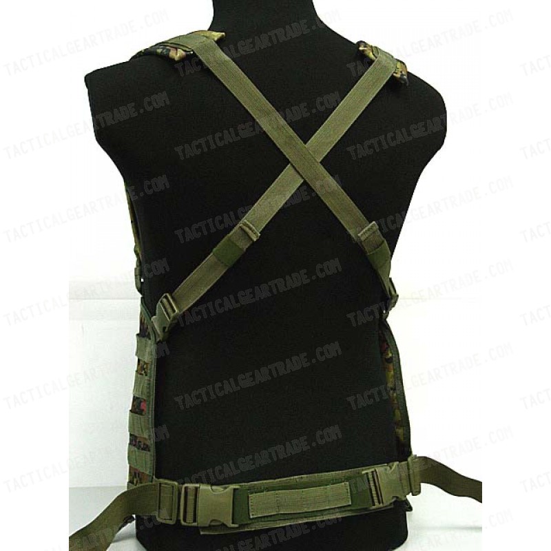 Molle Chest Rig Platform Carrier Vest CADPAT Digital Camo