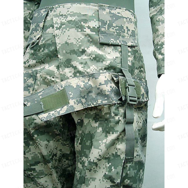 Tactical Combat Pants with Knee Pads Digital ACU Camo