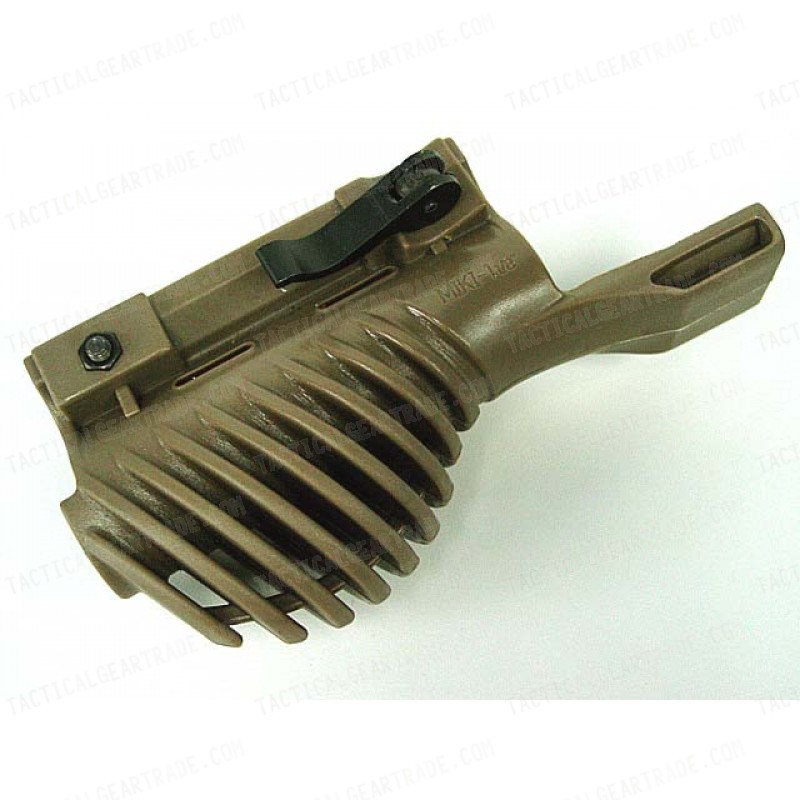 Ergonomic Tactical Flashlight Mount Adaptor Tan