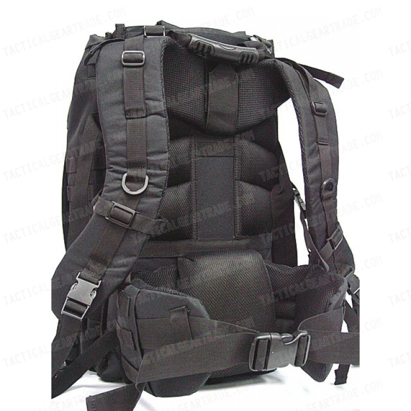 Tactical Molle Rifle Gear Combo Backpack Black