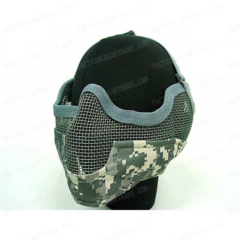 Black Bear Airsoft Stalker BAT Raider Mesh Mask Digital ACU Camo