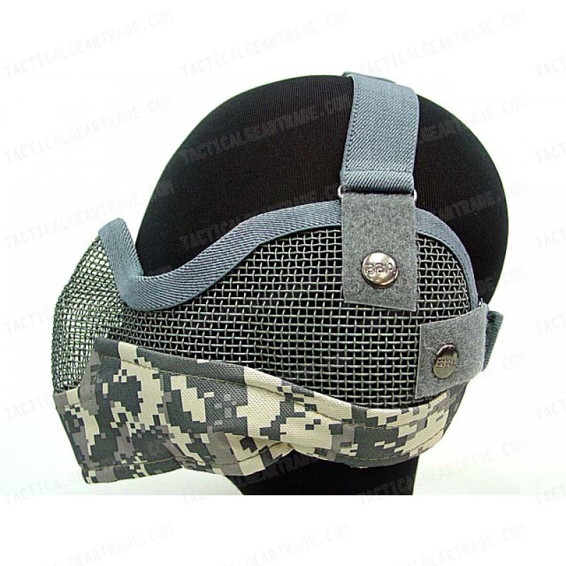 Black Bear Airsoft Stalker BAT Raider Mesh Mask Digital ACU Camo