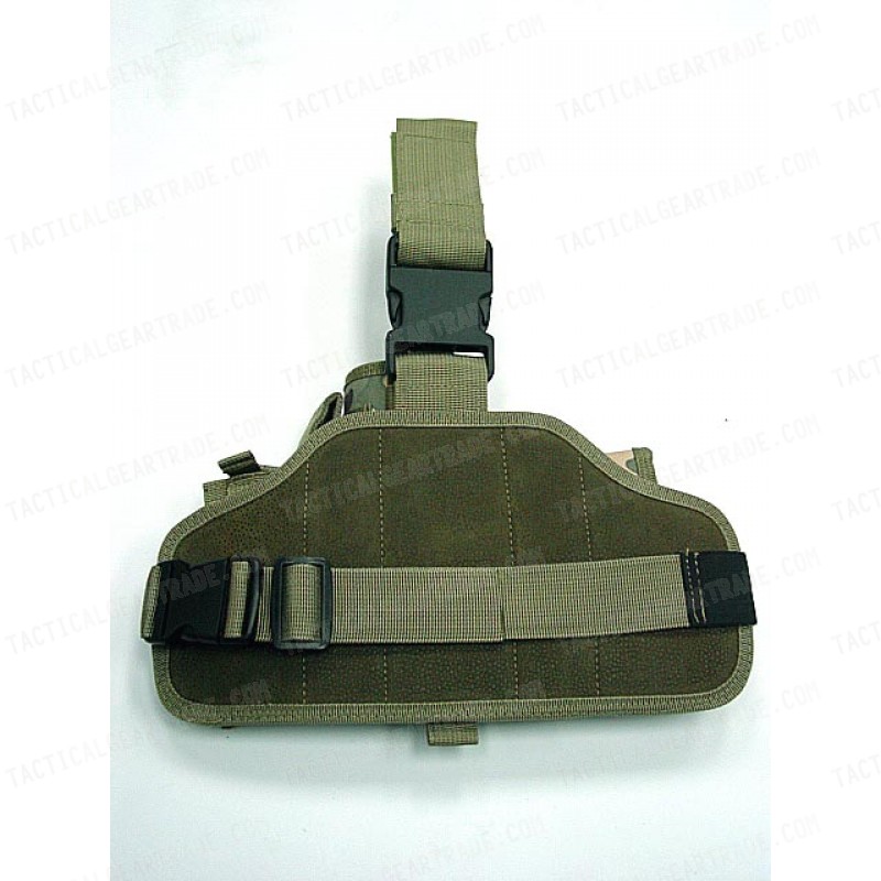 Component Molle Drop Leg Pistol Holster Multi Camo