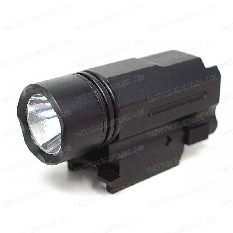 Tactical Pistol CREE LED Flashlight & Red Laser Combo Set