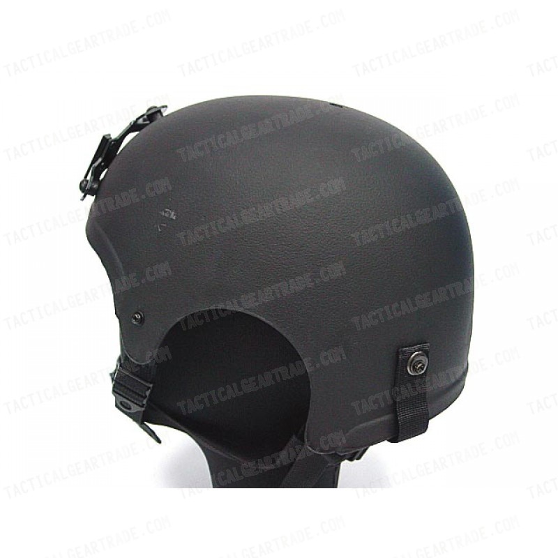 USMC IBH Helmet Black w/ NVG PVS-7 Goggle Mount