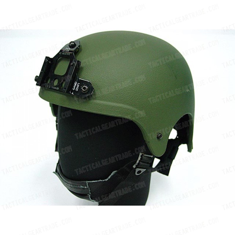 USMC IBH Helmet OD w/ NVG PVS-7 Goggle Mount for $34.64