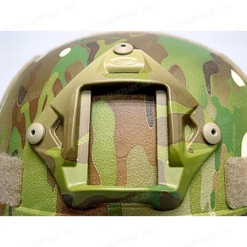 MICH TC-2000 ACH Helmet with NVG Mount & Side Rail Multi Camo