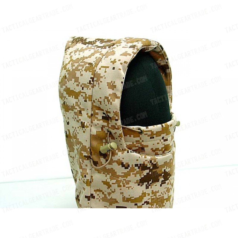 Balaclava Fleece Hood Full Face Head Mask Digital Desert Camo