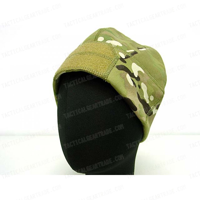 Velcro Attachment Watch Cap Hat Multi Camo