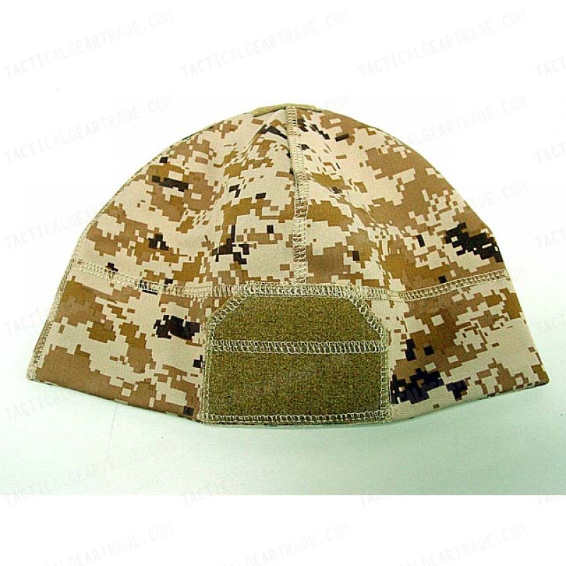 Velcro Attachment Watch Cap Hat Digital Desert Camo