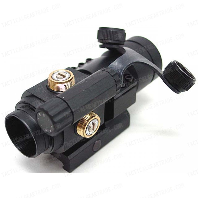 Comp M2 Type Red Green Dot Sight Scope w/QD L-Shape Mount