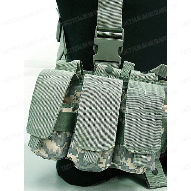 US Delta Force Elite Hydration Molle Vest Digital ACU Camo