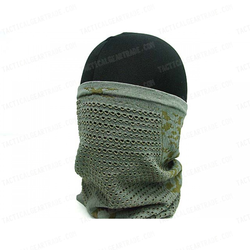 Multi Functional Wrap Headwear Scarf Mask Ranger Green