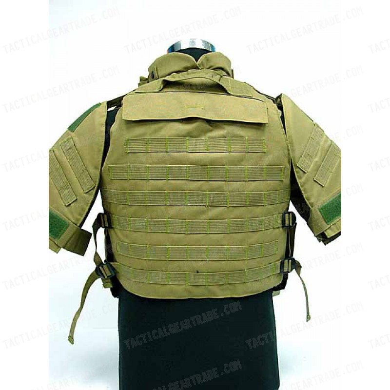 OTV Body Armor Carrier Tactical Vest Coyote Brown