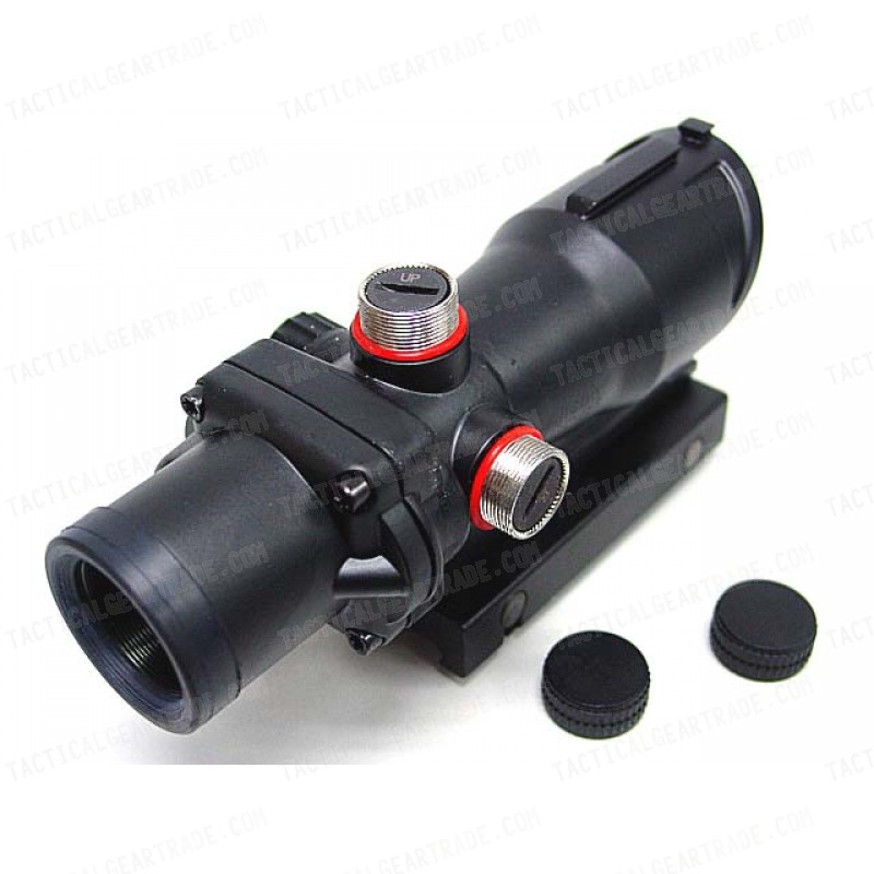 ACOG Type 1x30 Red/Green Dot Sight Scope w/QD Suitable for any 11 & 20mm Mount #A