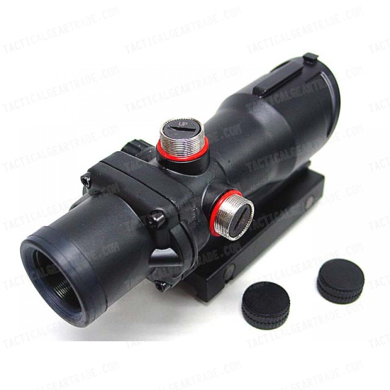 ACOG Type 1x30 Red/Green Dot Sight Scope w/QD Suitable for any 11 & 20mm Mount #A