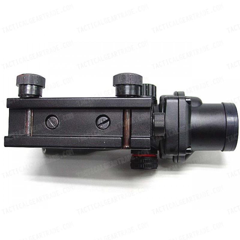 ACOG Type 1x30 Red/Green Dot Sight Scope w/QD Suitable for any 11 & 20mm Mount #A