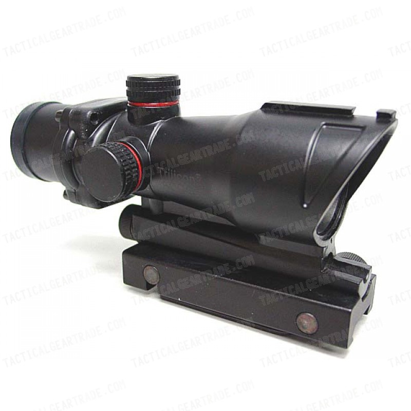 ACOG Type 1x30 Red/Green Dot Sight Scope w/QD Suitable for any 11 & 20mm Mount #A