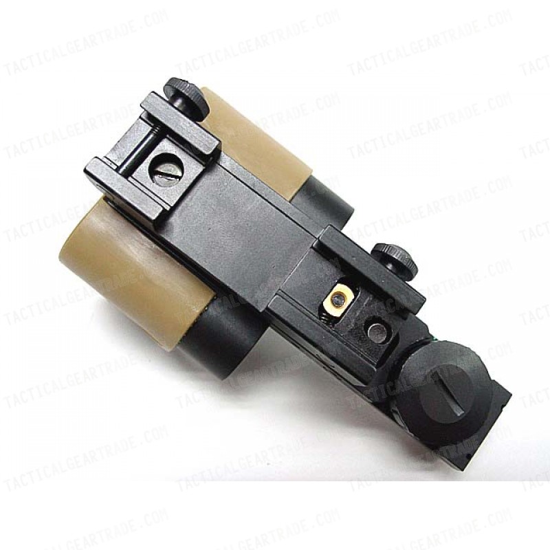 Rambo SP-6 1x66 Open Red Green Dot Sight Reflex Tan