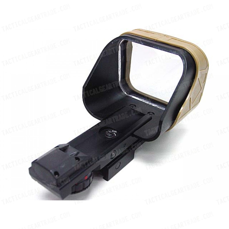 Rambo SP-6 1x66 Open Red Green Dot Sight Reflex Tan