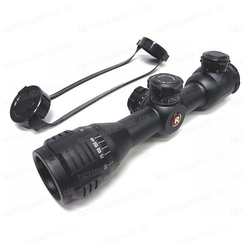 Rambo EL 4x32 AOIR Red Illuminated Hunting Reticle Rifle Scope