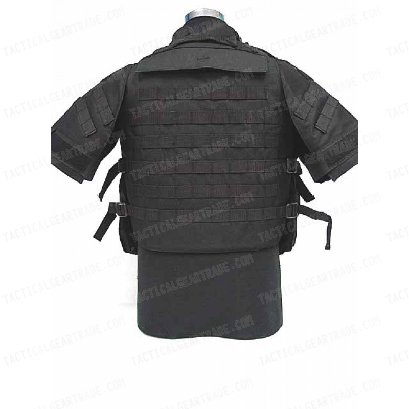 OTV Body Armor Carrier Tactical Vest Black