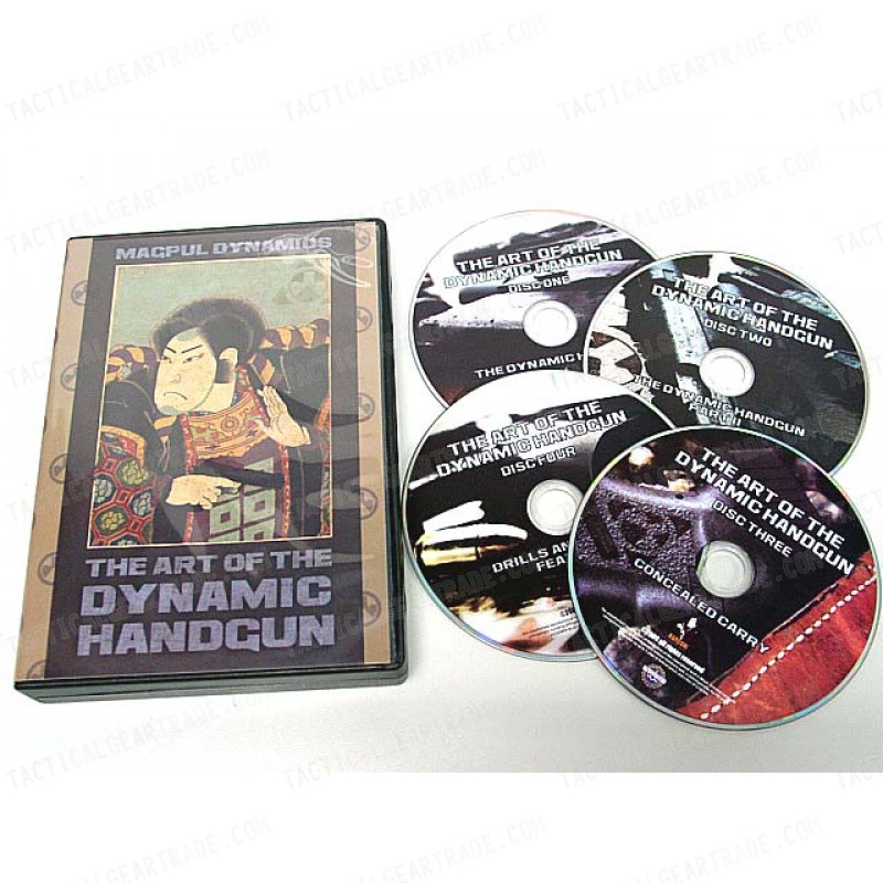 MAGPUL DVD: The Art of Dynamic Handgun 4-Disc DVD Set