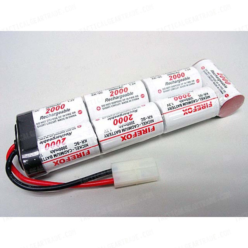 Firefox 8.4V 2000mAh Ni-CD Airsoft Large Type Battery