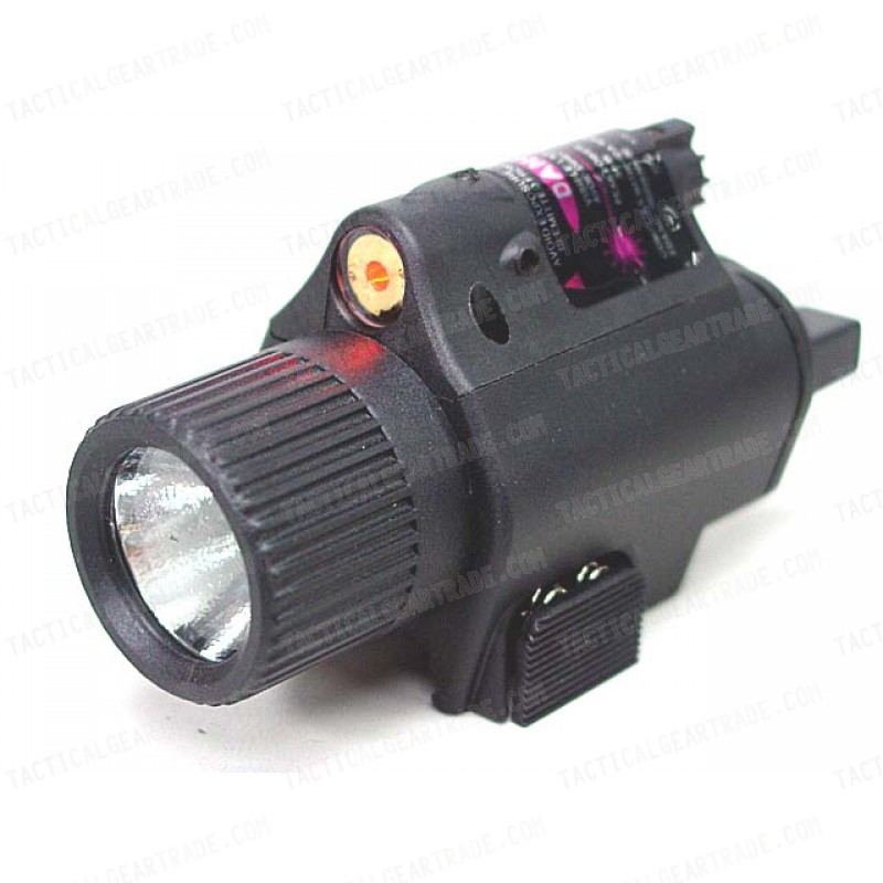 OP M6 65Lm Xenon Tactical Flashlight & Red Laser Sight Black