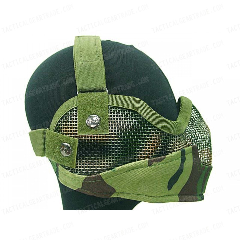 Black Bear Airsoft Stalker BAT Style Raider Mesh Mask Army Camo