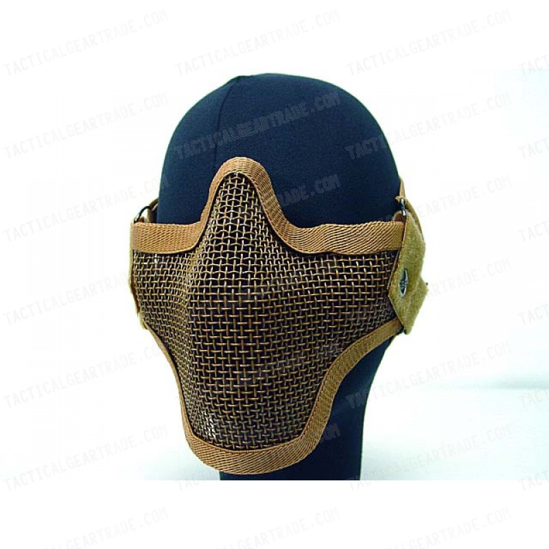 STALKER Mask Face Protection Black Mesh Mask Half Face Mesh Mask Adjustable  Mask in Black Black Military Mask Tactics Games 