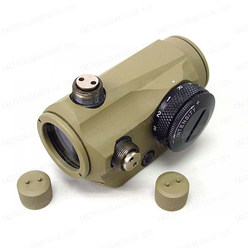 1x24 Micro T-1 Red/Green Dot Sight Scope Tan