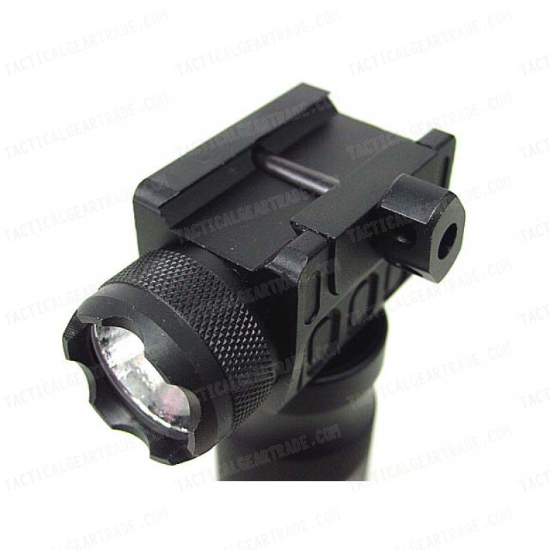 Tactical CREE Q3 200 Lumens Aluminum Foregrip Grip Flashlight