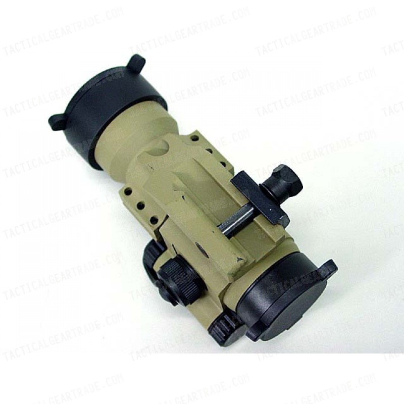 Comp M2 Type Red Green Dot Sight Scope w/Cantilever Mount Tan