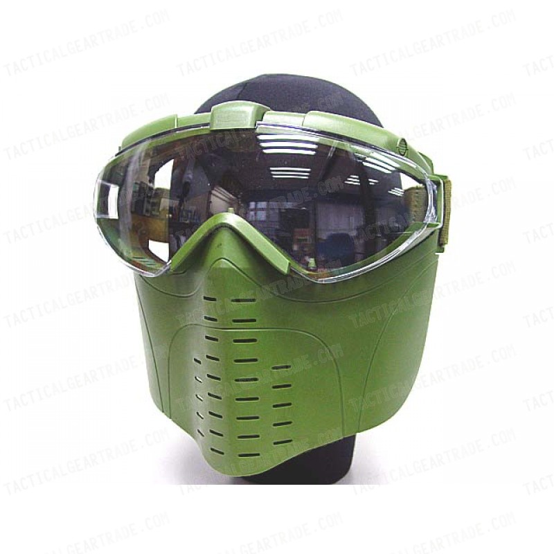 Pro Goggle Full Face Mask With Fan Ventilation Od For 17 99