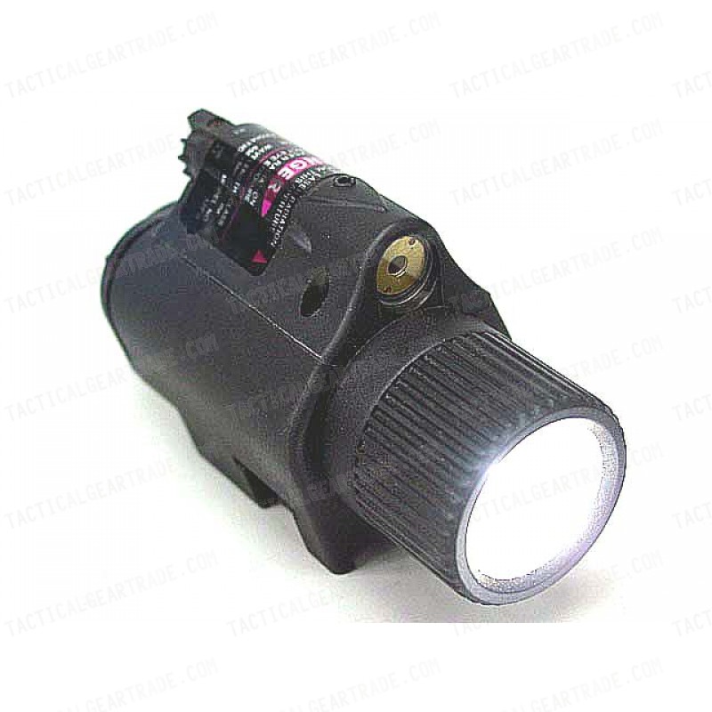 OP M6 180Lm LED Tactical Flashlight & Red Laser Sight Black